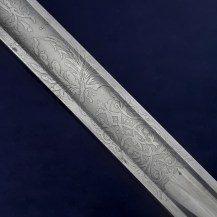 British 1895 Pattern Infantry Officers Sword with Pre Regulation Field Scabbard 30